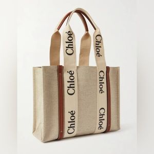 Chloe Woody Medium Tote (Authentic)